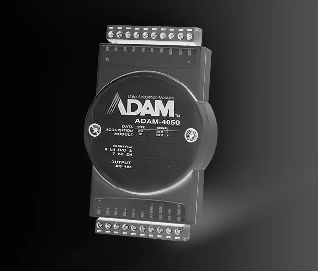 Module thu thập tín hiệu Advantech ADAM-4050 với hai hàng terminal block